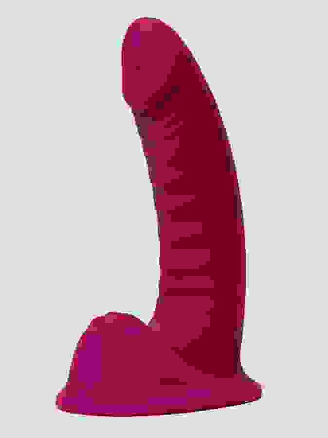 G-Ride Rechargeable Girthy Grinding Dildo Vibrator, Purple, hi-res